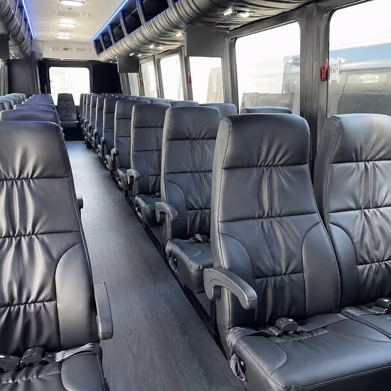 25 passenger minibus inside